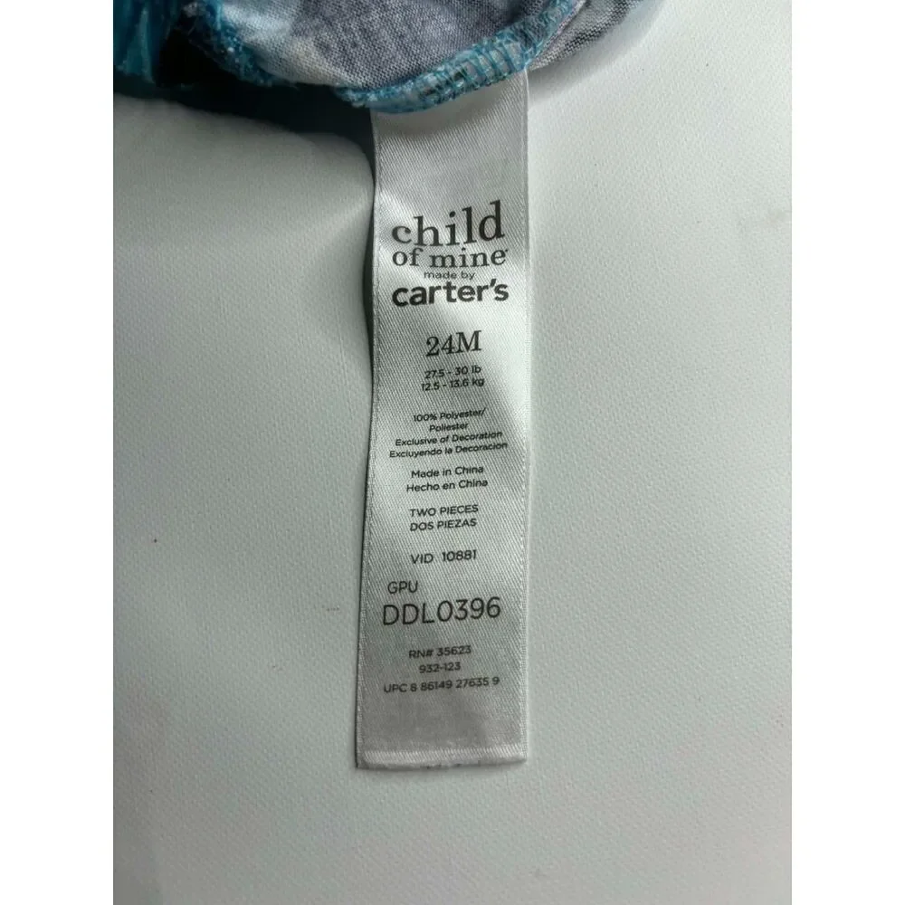 Carters Child of Mine Pj set 24 months